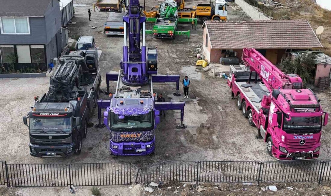 Kızının Sözlerinden İlham Alan Girişimci, Hatay’da Renkli Vinçlerle İnşaat Sektörüne Farklılık Katıyor Hatay'da vinç hizmeti sunan Kamil Yücel, kızının sözleri üzerine inşaat