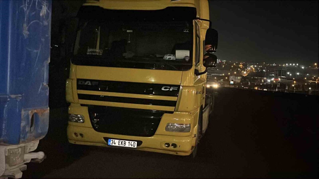 Kocaeli'nin Dilovası ilçesinde, Zeki Salapa'nın park ettiği tıra çarpan Hakan