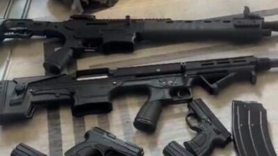 Kocaeli'de gerçekleştirilen operasyonda G.D. isimli şahsın evinde 8 ruhsatsız tabanca,