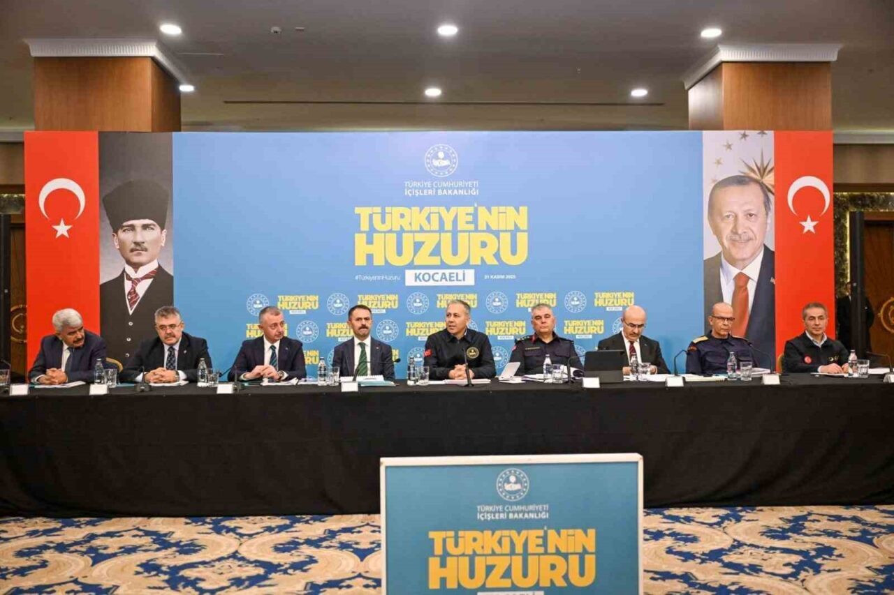 Kocaeli’de Suç Oranlarında Düşüş: İçişleri Bakanı Yerlikaya Huzur Vurgusu Yaptı