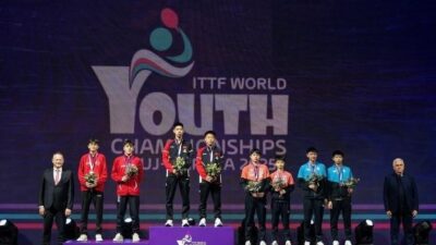 Kocasinan Belediyesi Spor Kulübü'nün milli masa tenisi oyuncuları Kenan Eren