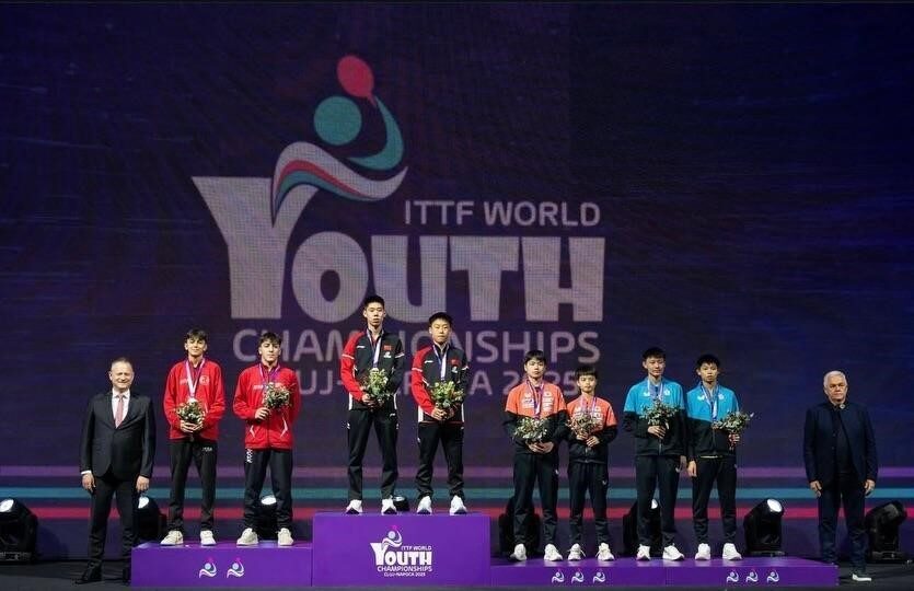 Kocasinan Belediyesi Spor Kulübü’nden Kenan Eren Kahraman ve Görkem Öçal, Dünya Şampiyonası’nda Gümüş Madalya Kazanarak Büyük Bir Başarıya İmza Attı Kocasinan Belediyesi Spor Kulübü'nün milli masa tenisi oyuncuları Kenan Eren