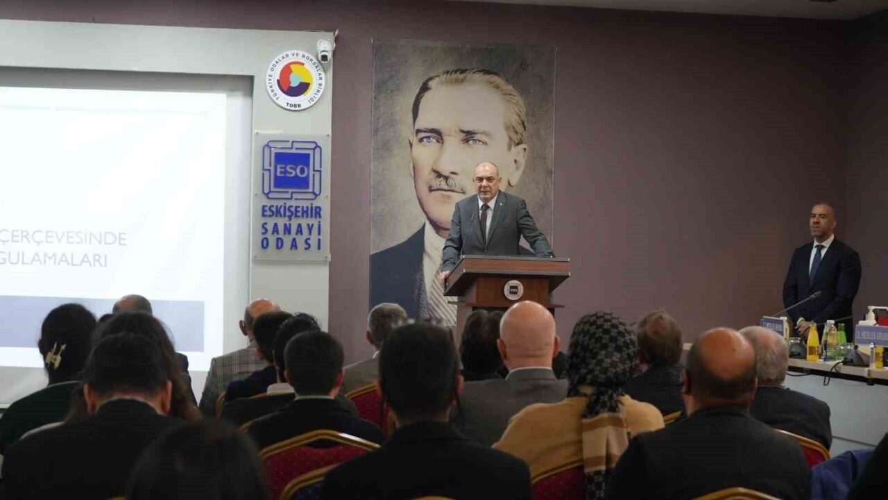 Eskişehir'de, Anadolu Üniversitesi Hukuk Fakültesi ve Eskişehir Sanayi Odası iş