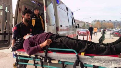 Bursa'nın İnegöl ilçesinde bir kamyonun devrilmesi sonucu sürücü Mehtiali S.