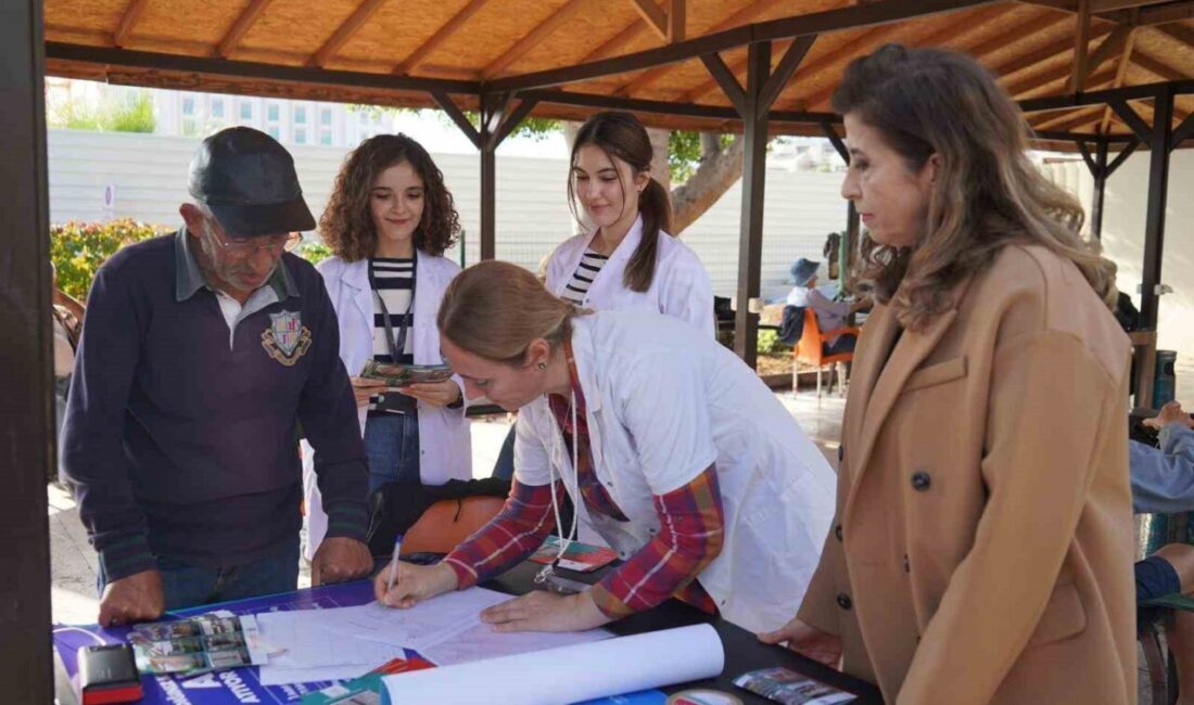 Konyaaltı Belediyesi, Dünya Diyabet Günü’nde Gürsu Emekli Kahvesi’nde halka diyabet