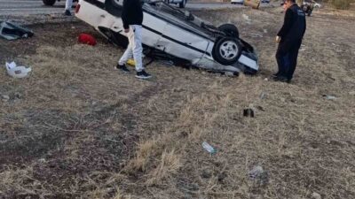 Konya'nın Hüyük ilçesinde meydana gelen trafik kazasında Z.G. ve dört