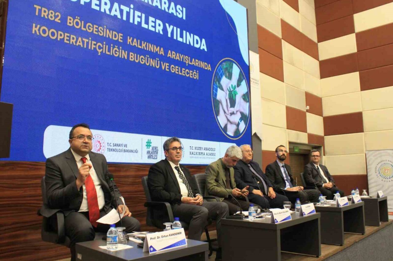TR82 Bölgesi'nde "Kalkınma Arayışlarında Kooperatifçiliğin Bugünü ve Geleceği" temalı panel