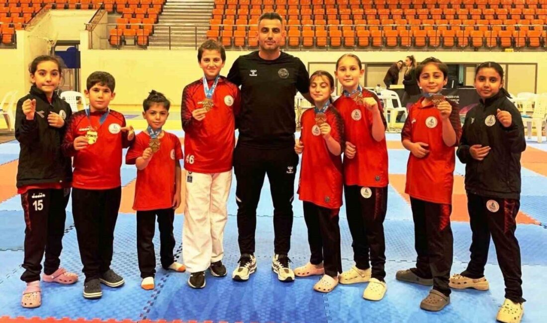 Körfez Gençlerbirliği Spor Kulübü, Darıca'da düzenlenen Yıldızlar Karate Ligi'nde 16