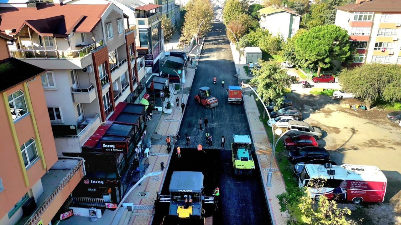 Körfez Belediyesi, Mimar Sinan Mahallesi'nde İSU'nun altyapı yenileme çalışmalarının ardından