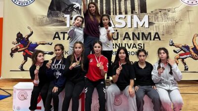 Köyceğiz Gençlikspor Güreş Takımı, Aydın’ın Kuşadası’nda düzenlenen Kadınlar Güreş Turnuvası'nda