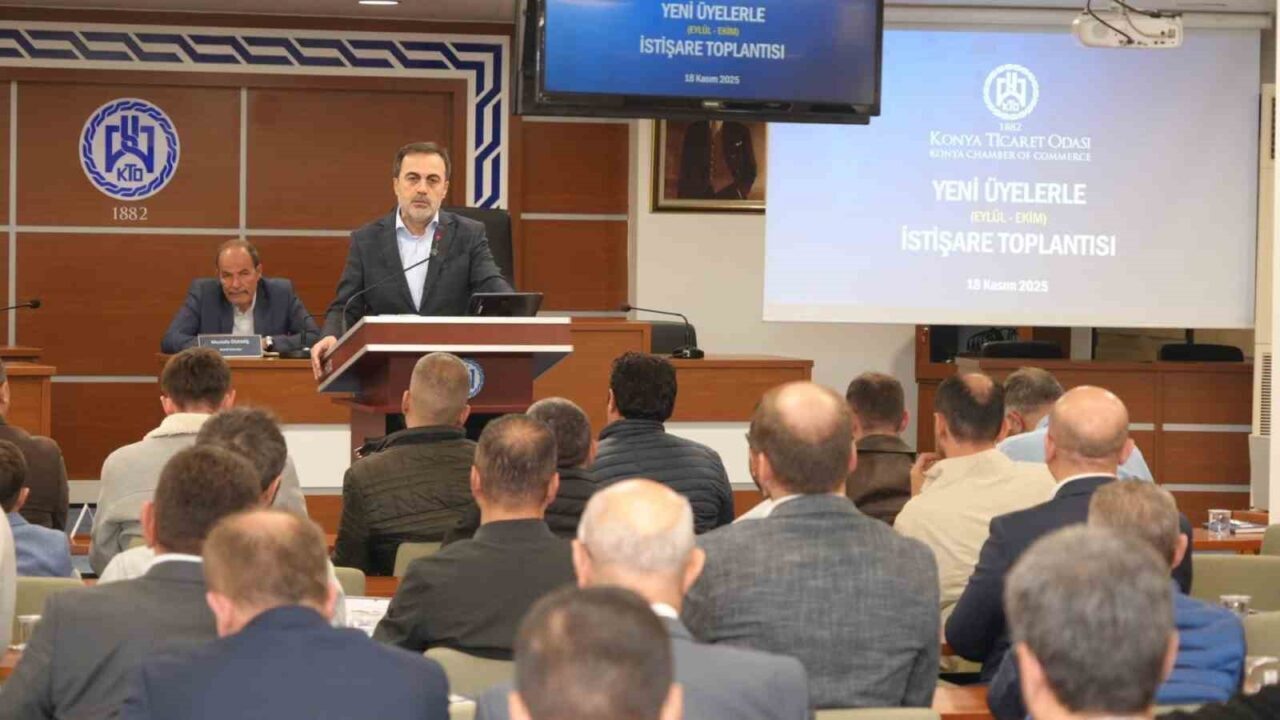 Konya Ticaret Odası Başkanı Selçuk Öztürk, KOBİ'lere yönelik yeni adımlar