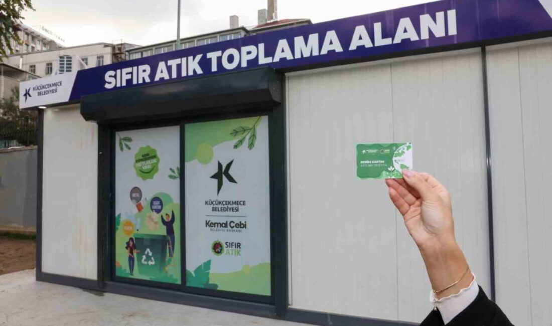 Küçükçekmece Belediyesi, 2025'e kadar 4 bin ton atığın geri dönüşümü