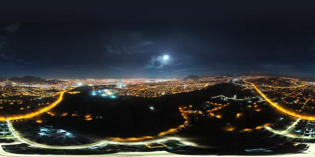 Kayseri'de düzenlenen 'Kunduz Süper Ay' etkinliği, Hıdırellez Gök Gözlem Evi'nde