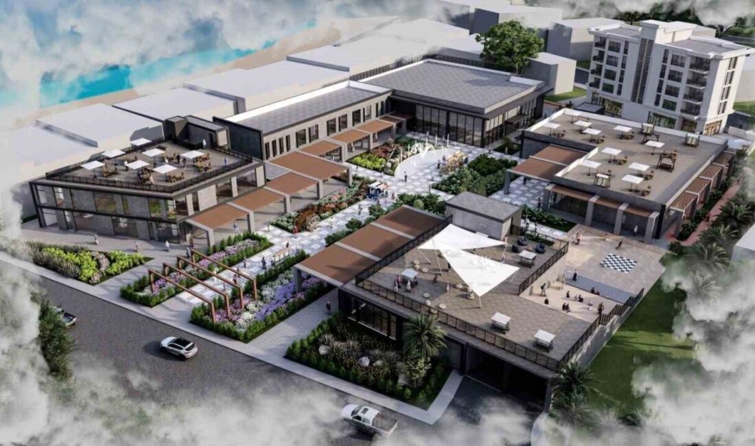 Kuşadası'nda yapımı süren Yaşam, Kültür ve Spor Merkezi, Başkan Ömer