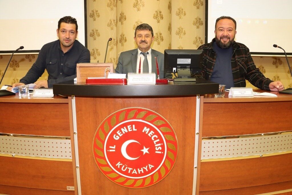 Kütahya İl Genel Meclisi, Muammer Özcura başkanlığında 2026 bütçesini görüşmek