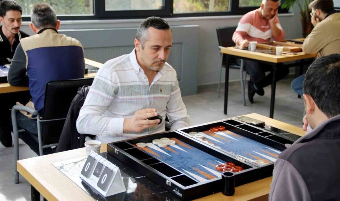 Kütahya Organize Sanayi Bölgesi, 4. Firmalar Arası Tavla Turnuvası’nı yoğun