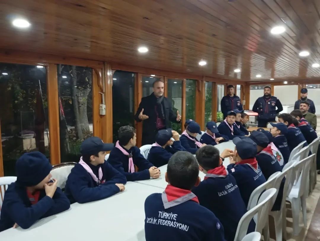 Kütahya'da gerçekleştirilen TİF-Diyanet İzcilik Spor Kulübü Kampı, 30 izciyle Çamlıca