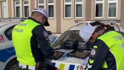 Kütahya İl Emniyet Müdürlüğü trafik ekipleri, öğrenci servisleri üzerinde kapsamlı