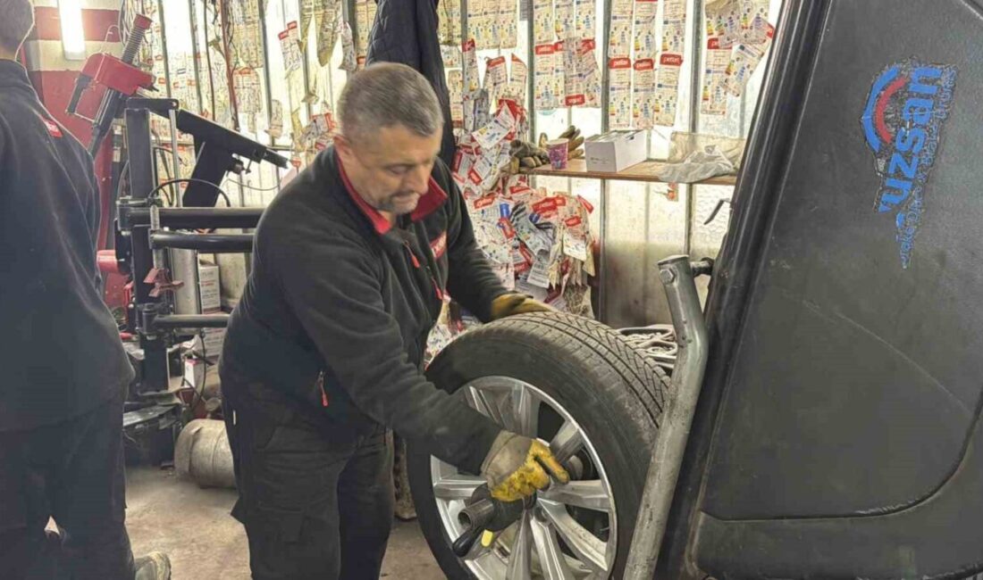 Düzce’de, kış lastiği uygulamasının 15 Kasım'a çekilmesi ve erken başlayan
