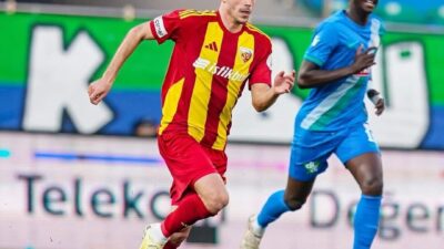 Kayserispor'un Slovak futbolcusu Laszlo Benes, Çaykur Rizespor ile oynanan maçta