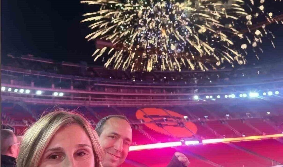 Limak Holding Yönetim Kurulu Başkanı Ebru Özdemir, Barcelona'daki Camp Nou'nun