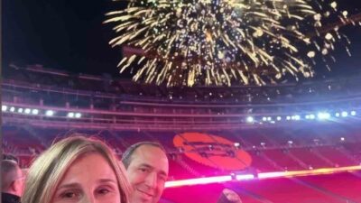 Limak Holding Yönetim Kurulu Başkanı Ebru Özdemir, Barcelona'daki Camp Nou'nun