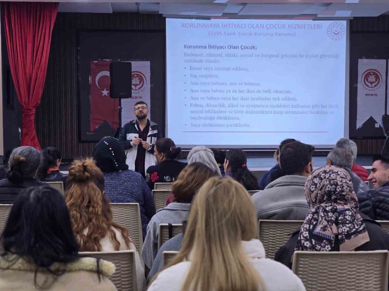 Tunceli Aile ve Sosyal Hizmetler İl Müdürü Hüseyin Okan, Hozat'ta