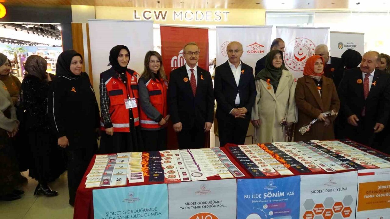 25 Kasım Kadına Yönelik Şiddete Karşı Uluslararası Mücadele Günü'nde Malatya