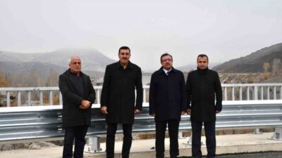 AK Parti Malatya Milletvekili Bülent Tüfenkci, Hekimhan-Kuluncak bağlantı yolu üzerindeki