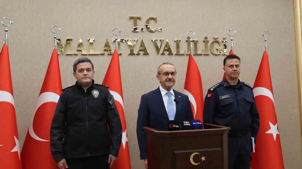 Malatya Valisi Seddar Yavuz, 2025 yılı ilk 10 ayında suç