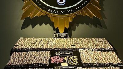 Malatya'da Narkotik Suçlarla Mücadele ekipleri, sokak satıcılarına yönelik düzenlenen operasyonda