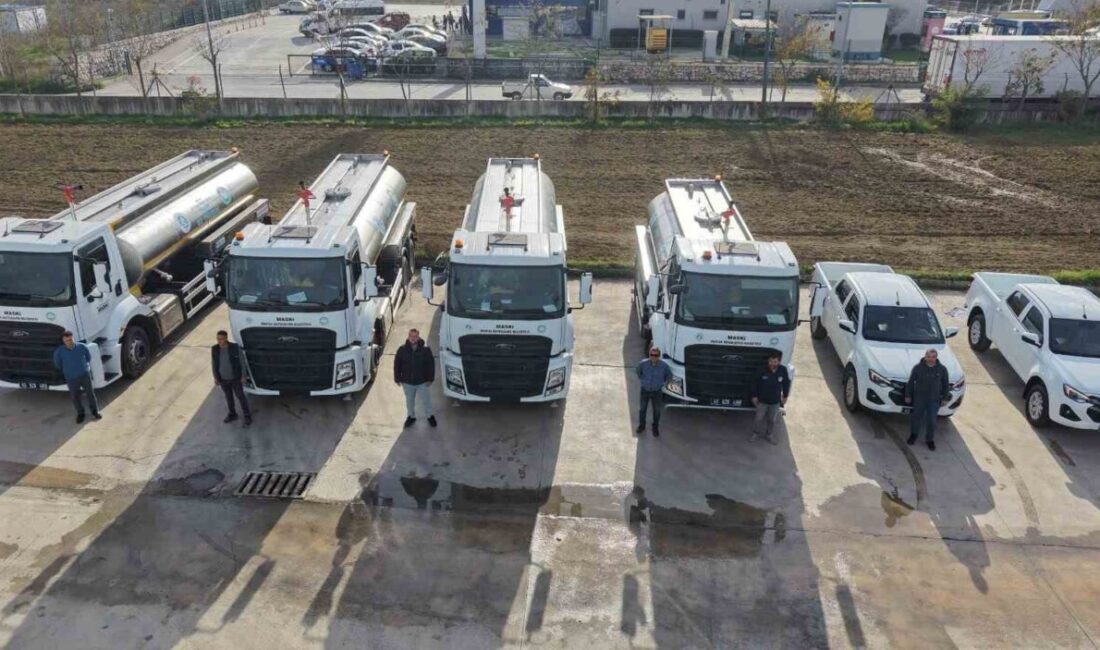 Manisa Su ve Kanalizasyon İdaresi (MASKİ), 40 milyonluk yatırımla filosuna