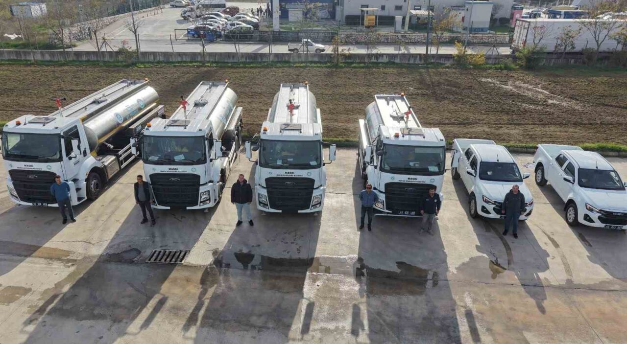 Manisa Su ve Kanalizasyon İdaresi (MASKİ), 40 milyonluk yatırımla filosuna