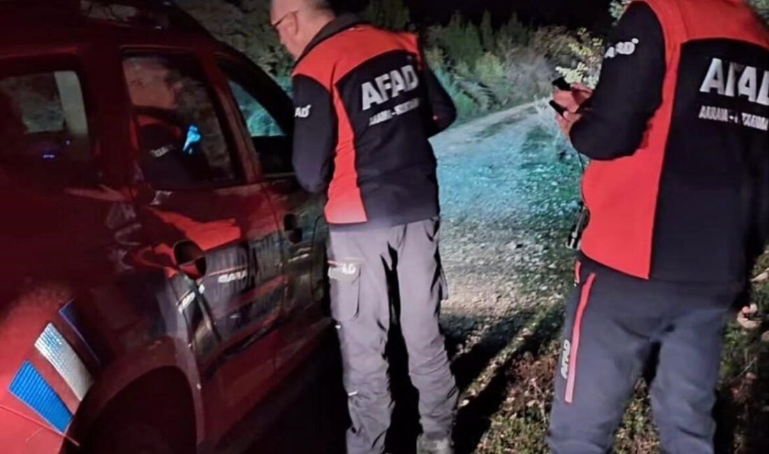 İzmir’in Menderes ilçesinde mantar toplamak için ormana giren Muzaffer Çakır,