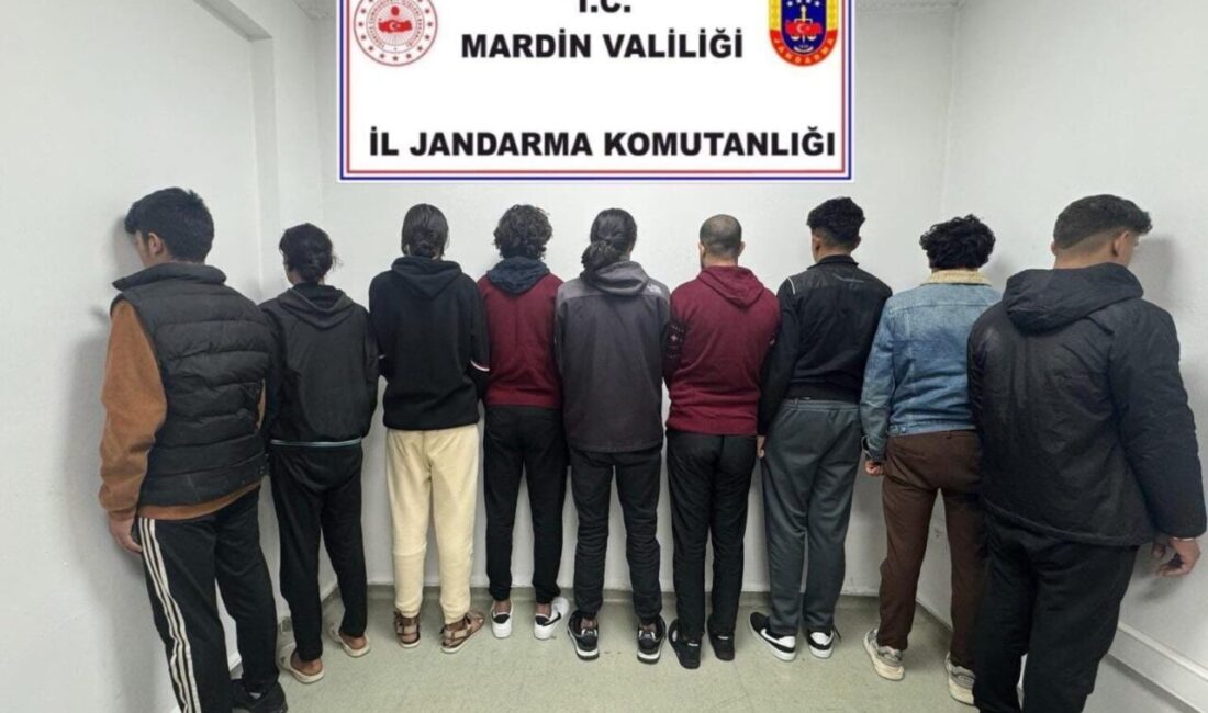 Mardin İl Jandarma Komutanlığı, Suriye uyruklu dokuz kişinin İstanbul’a götürülmesi