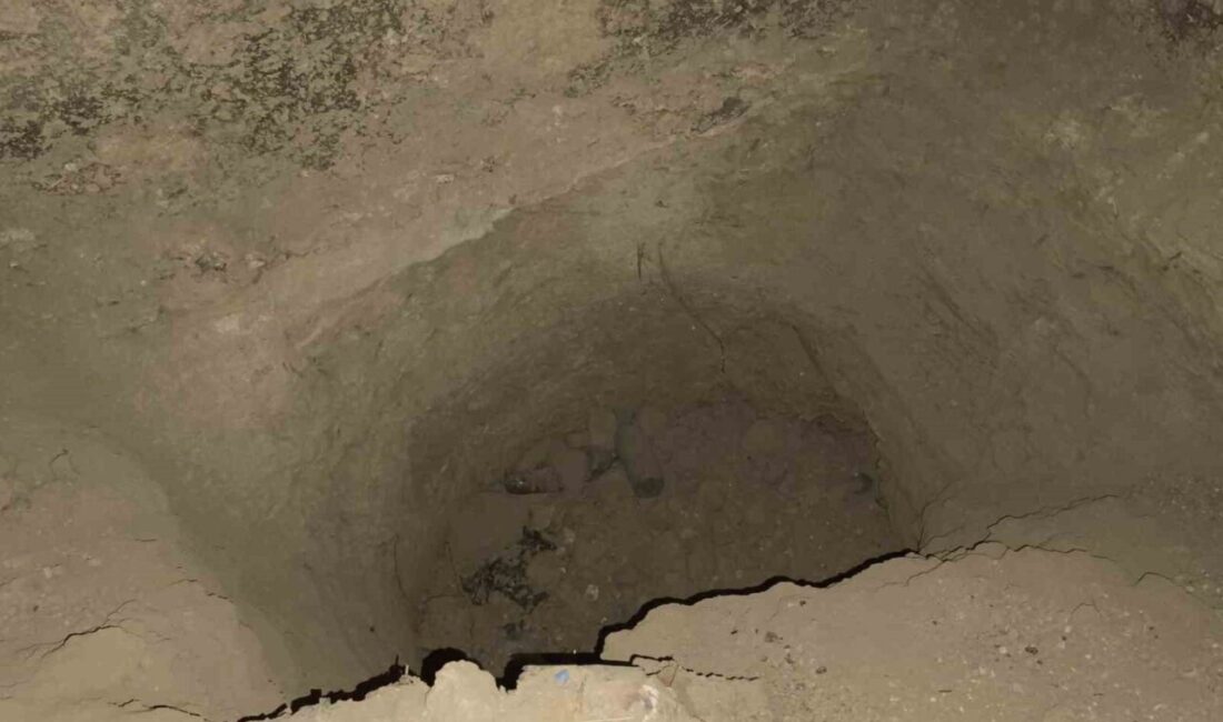 Tekirdağ'ın Marmaraereğlisi ilçesinde yapılan bir ihbar sonrası polis, kaçak kazı