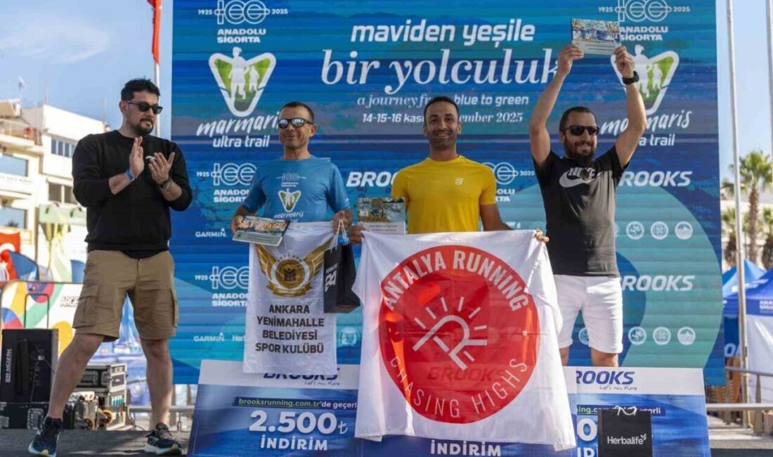Marmaris Ultra Trail, bu yıl 15 ülkeden 1,226 sporcunun katılımıyla