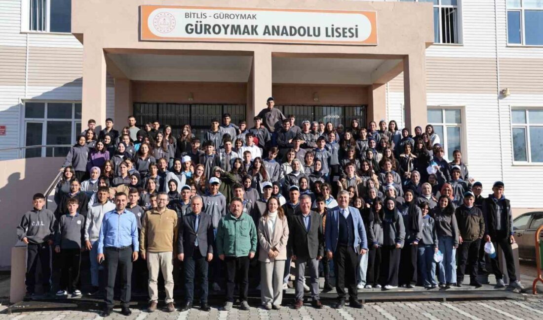 Avrupa Komisyonu destekli "Mavide Bilim" projesi, Bitlis’in Güroymak ilçesindeki lise