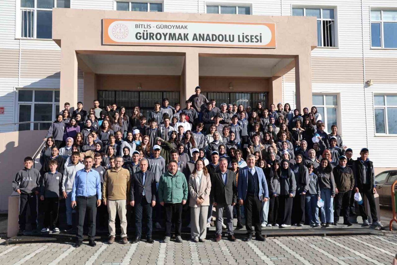 Avrupa Komisyonu destekli "Mavide Bilim" projesi, Bitlis’in Güroymak ilçesindeki lise