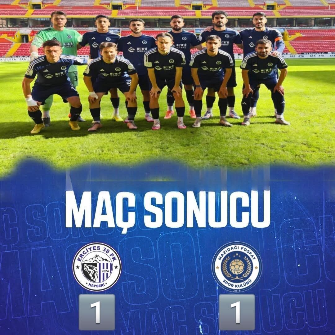 Mazıdağı Fosfatspor, Nevine 3. Lig 2. Grup'ta Erciyes 38 FSK