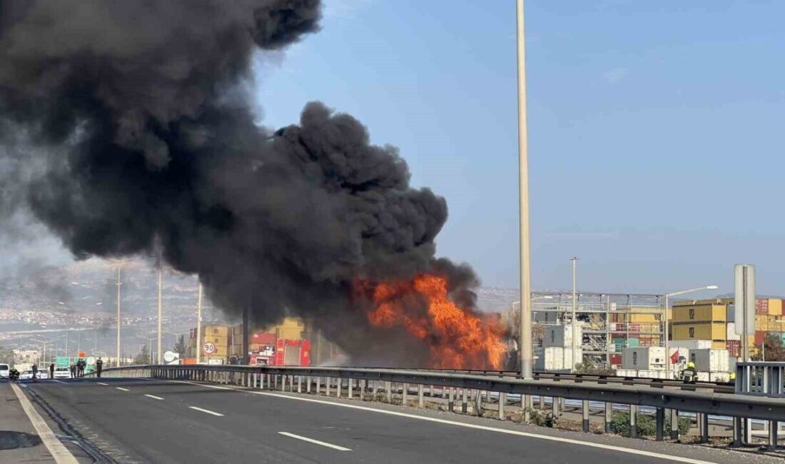 Mersin’de Mazot Yüklü Tankerde Yangın: Sürücü Kendini Dışarı Atarak Kurtuldu Mersin'in Toroslar ilçesinde seyir halindeki mazot yüklü tanker, sürücü Ebubekir