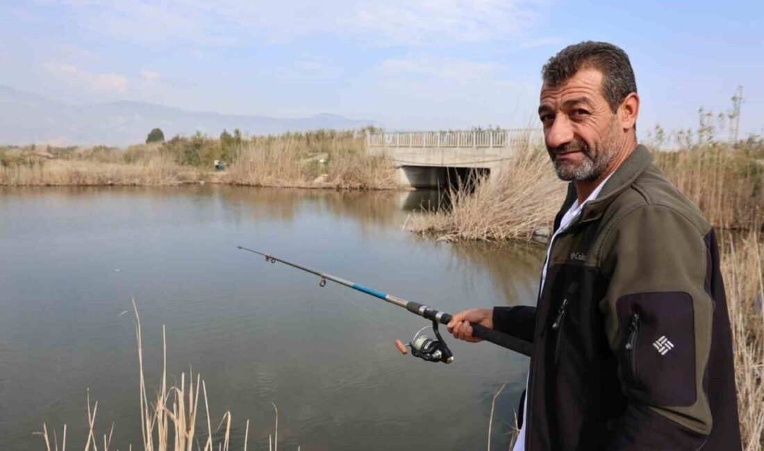 Aydın'ın Söke ve Didim ilçeleri arasındaki Büyük Menderes Nehri'nin sulak