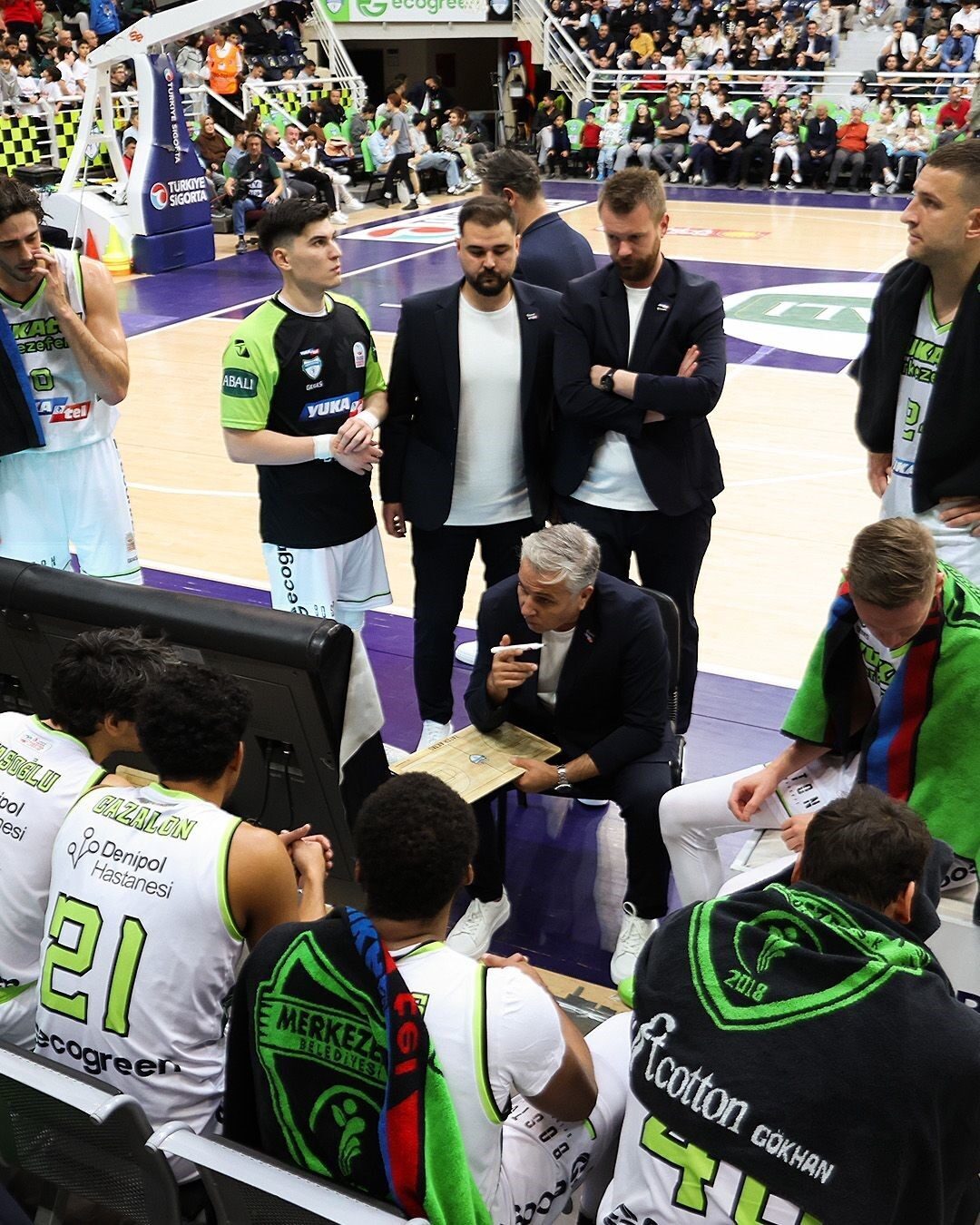 Merkezefendi Belediyesi Denizli Basket, Türkiye Sigorta Basketbol Süper Ligi’nin 9.