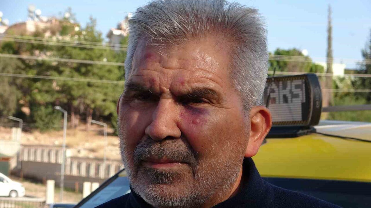 Mersin'de taksi şoförü Mehmet Uğuz, üç genç tarafından gasp edilmeye
