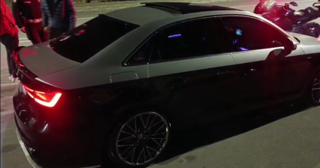 Mersin’deki trafik denetimlerinde abartı egzoz kullanan 50 sürücüye toplam 463