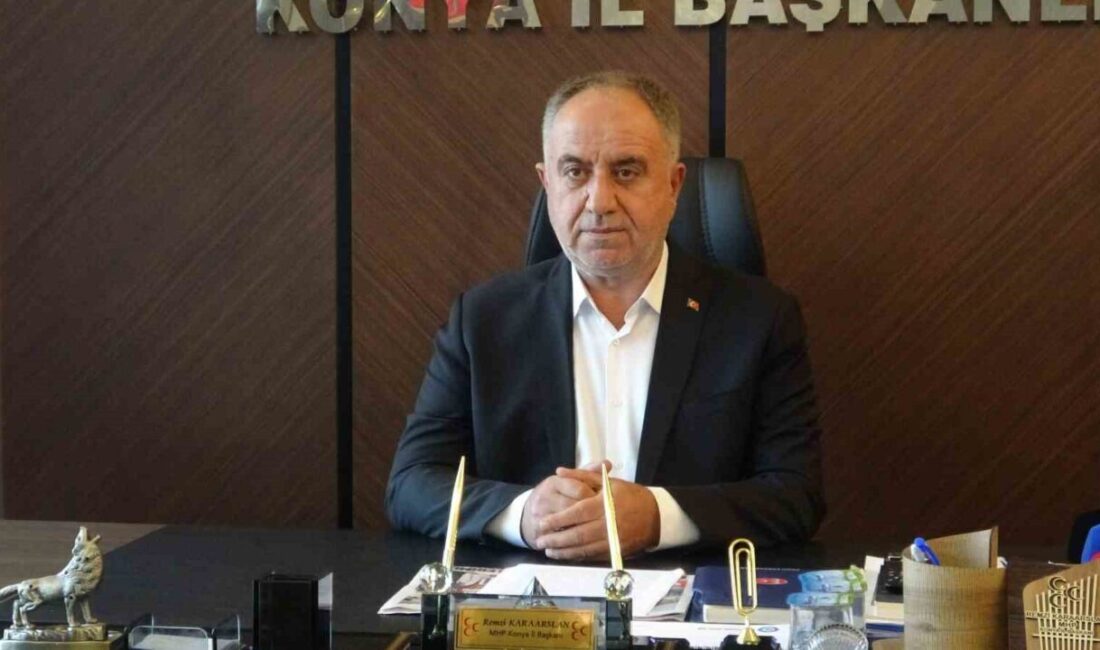 MHP Konya İl Başkanı Remzi Karaarslan, Akören Belediye Başkanı İsmail