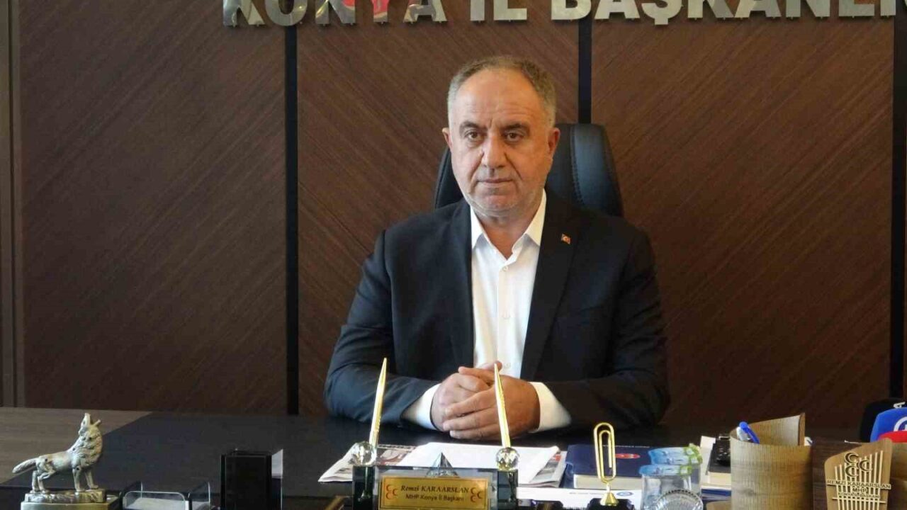 MHP Konya İl Başkanı Remzi Karaarslan, Akören Belediye Başkanı İsmail