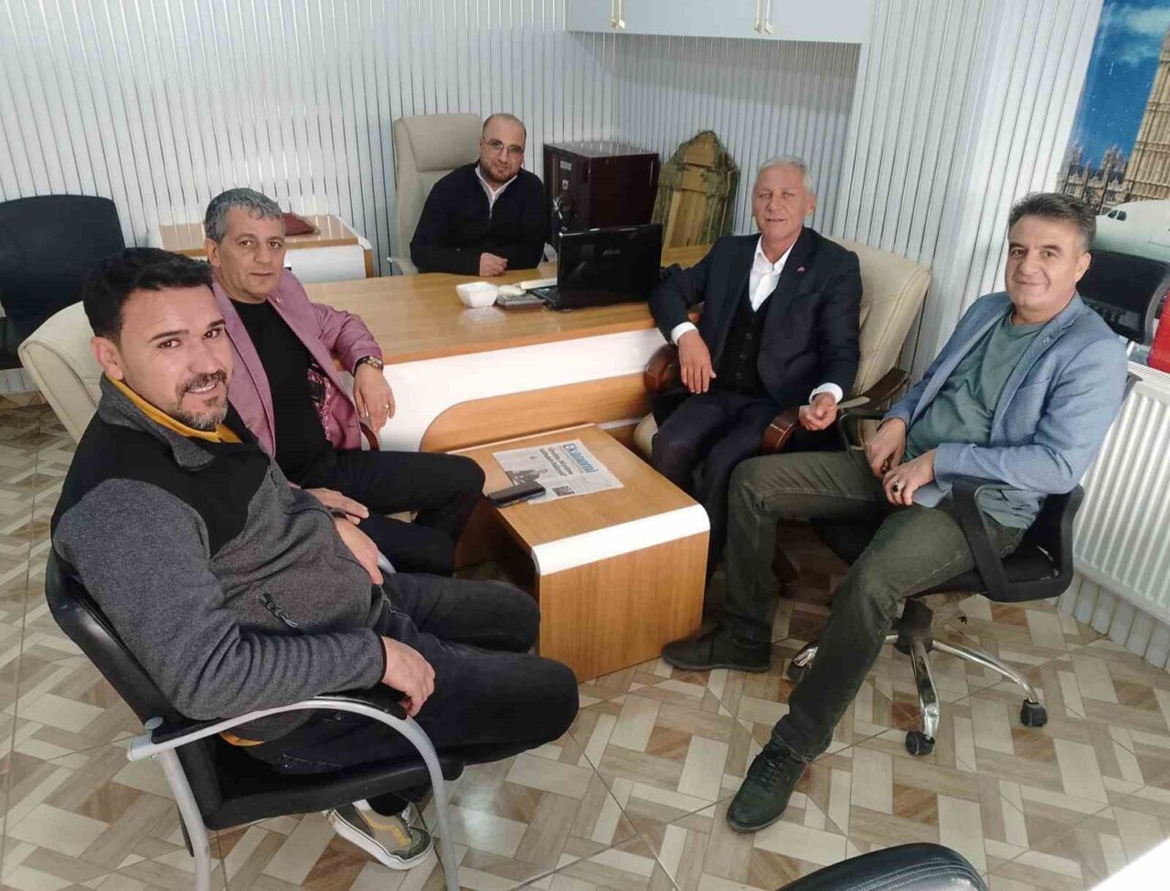 MHP Patnos İlçe Başkanı Şahin Yaman, Genel Başkan Devlet Bahçeli'nin