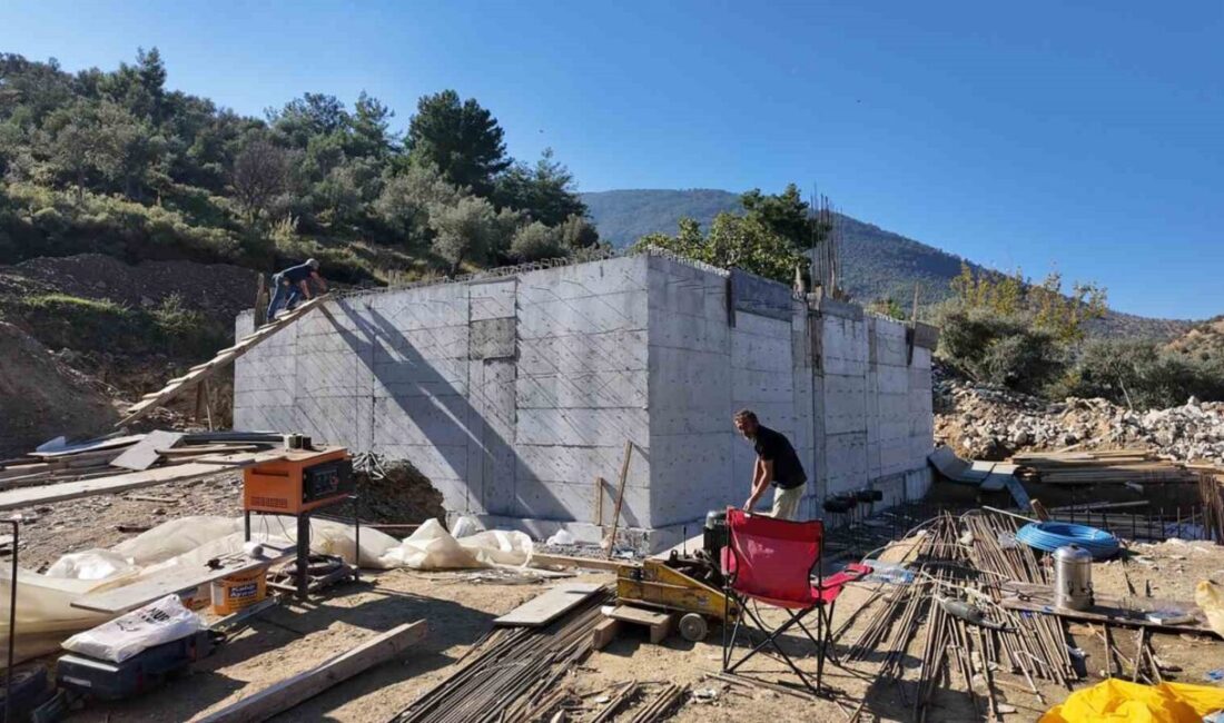 Bafa Mahallesi’nde Eski İçme Suyu Deposunun Yerine Yeni Modern Depo İnşaatına Başlandı Muğla Büyükşehir Belediyesi MUSKİ, Milas Bafa Mahallesi'nde eski içme suyu