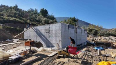 Muğla Büyükşehir Belediyesi MUSKİ, Milas Bafa Mahallesi'nde eski içme suyu